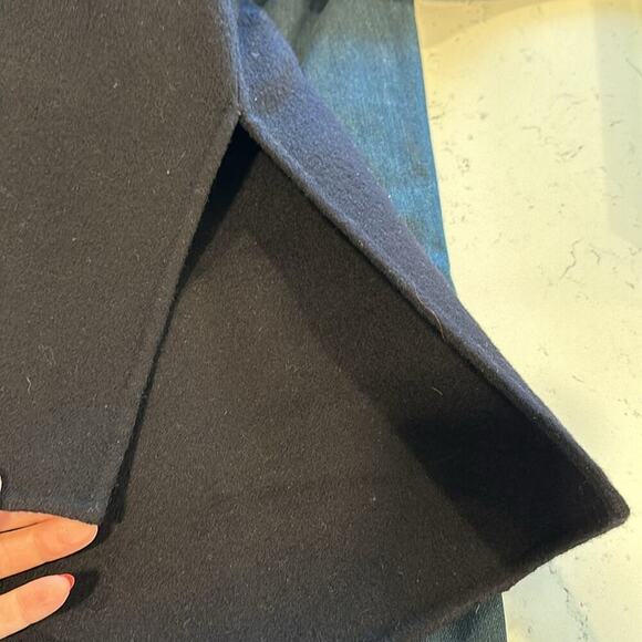 Maje Hooded Wool Blend Coat - Picture 13 of 14